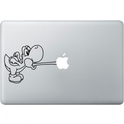 Mario Yoshi MacBook Sticker